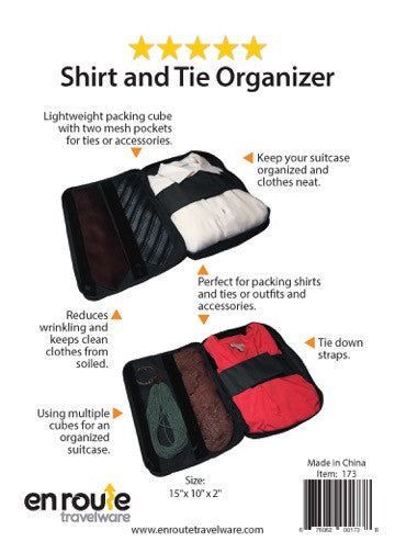 Packing Cube with Mesh Organizer Pockets (#133) - En Route Travelware