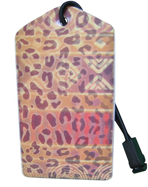 z Luggage Tag Africa - En Route Travelware