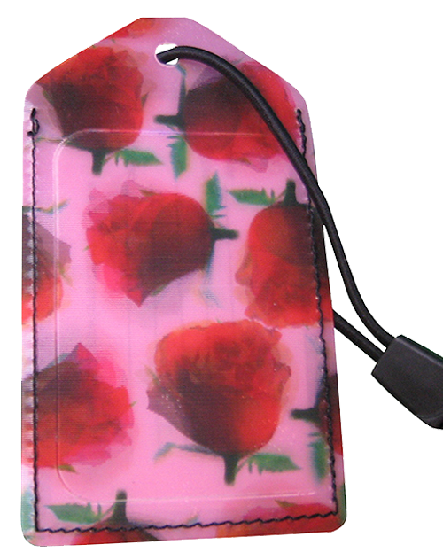 z Luggage Tag: Roses - En Route Travelware