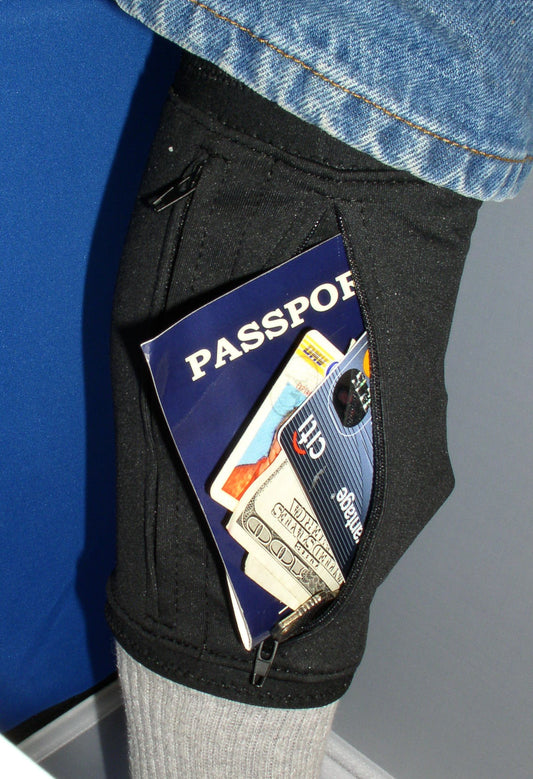 Keep phone and valuables safe on your body.