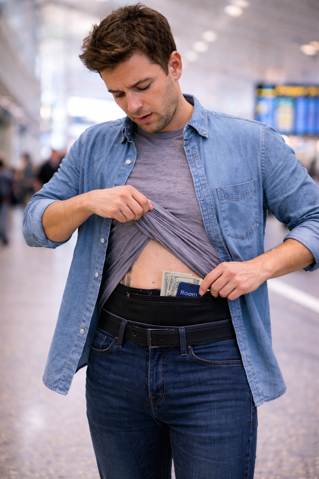 Best way to keep valuables safe from pickpockets.