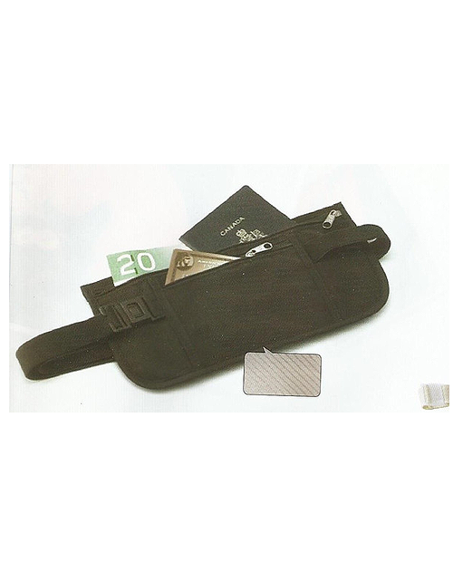 Money Belt (#164) Protects against pickpockets and electronic theft with RFID material. - En Route Travelware