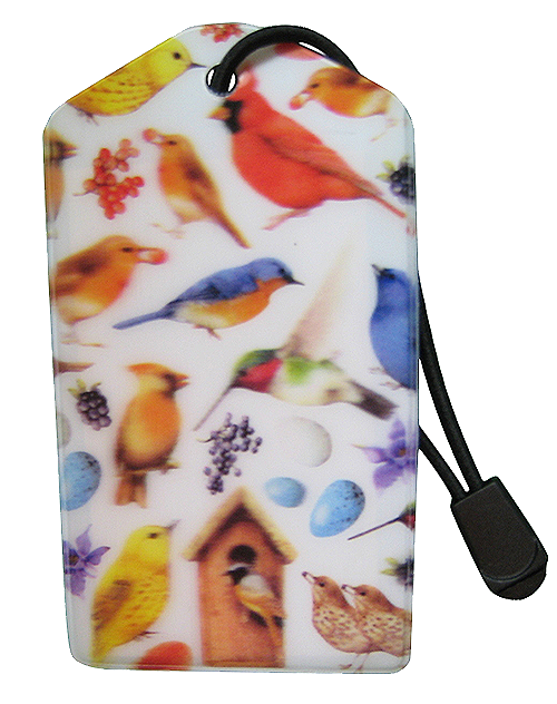 z Luggage Tag: Birds - En Route Travelware