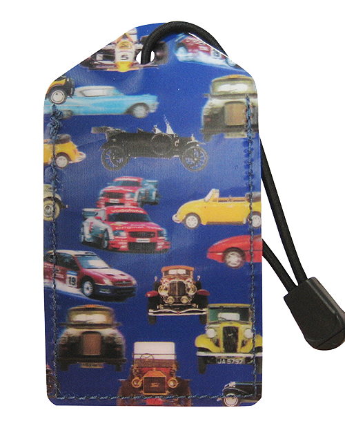 z Luggage Tag: Cars - En Route Travelware