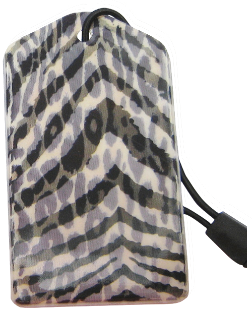 z Luggage Tag: Leopard Zebra - En Route Travelware