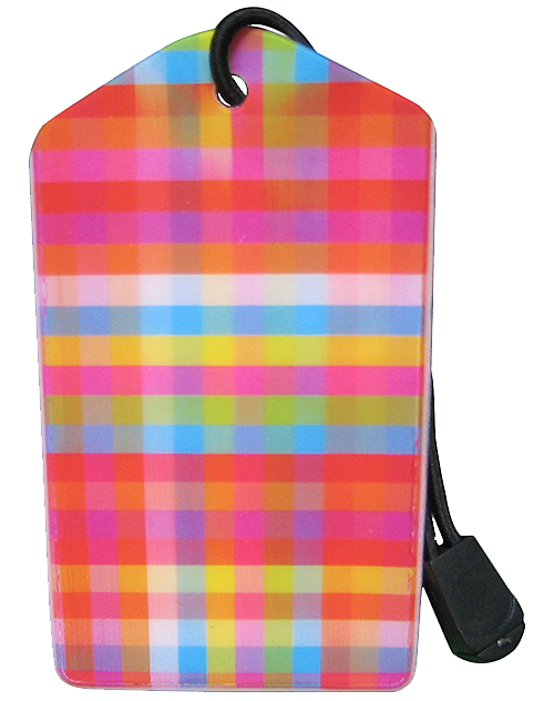 z Luggage Tag: Happy Stripes - En Route Travelware