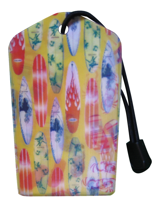 z Luggage Tag: Surfboard-Flip-Flop - En Route Travelware
